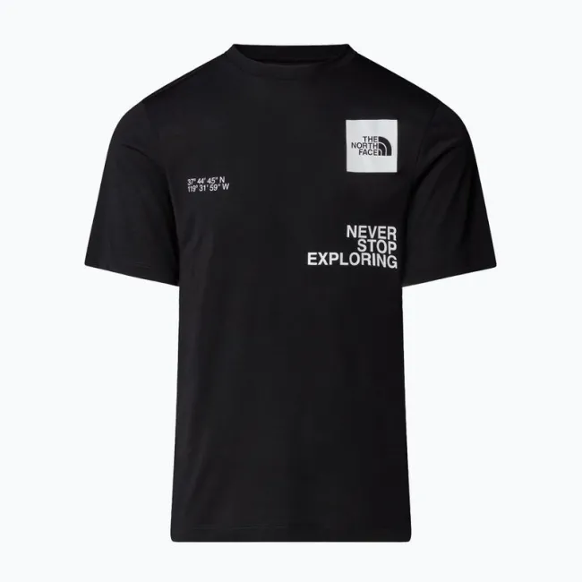 The North Face - tricou - M Mountain Foundation Coordinates - Negru