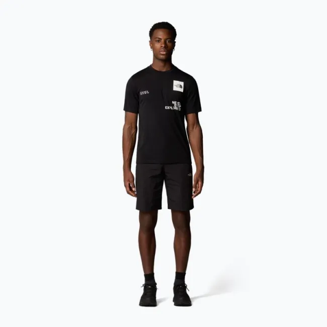 The North Face - tricou - M Mountain Foundation Coordinates - Negru