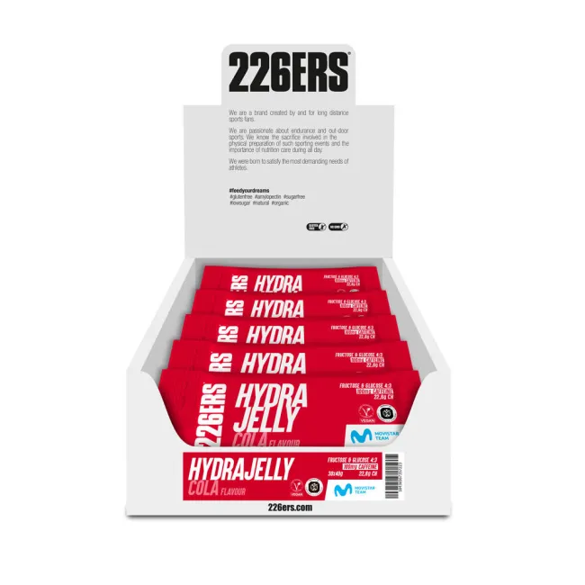 226ers - gel energie - consistenta de jeleu - Hydrajelly - Cola - 40g