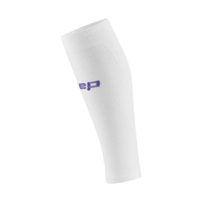CEP - jambiere compresie - run ultralight sleeves calf 4.0 W - white