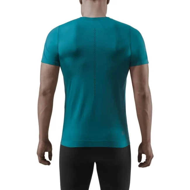 CEP - tricou pentru alergare cu maneca scurta - Run UltraLight Shirt - Petrol