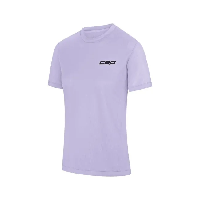CEP - tricou tehnic - run shirt short sleeve - lilac