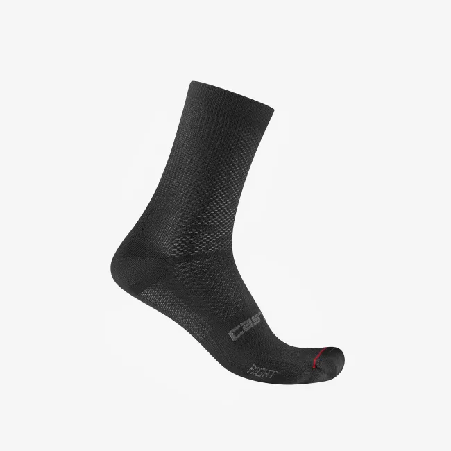 Castelli - sosete ciclism - Espresso 2 W 12 Sock - negru