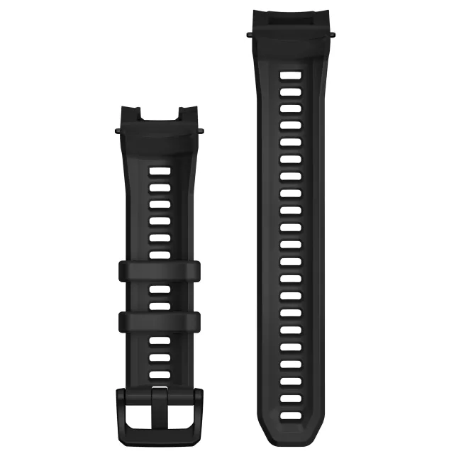 Garmin curea silicon cu latime de 22mm neagra - pentru Instinct 3 45 mm