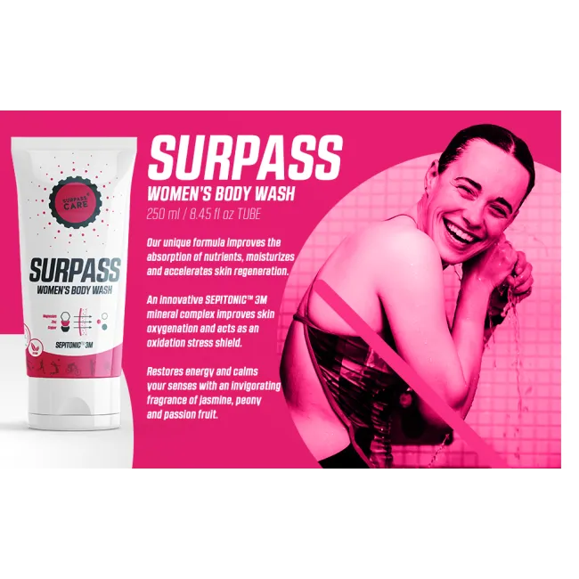 Surpass - gel de bus femei Women`s body wash Sepitonic 3M - 250ml