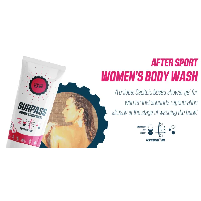 Surpass - gel de bus femei Women`s body wash Sepitonic 3M - 250ml