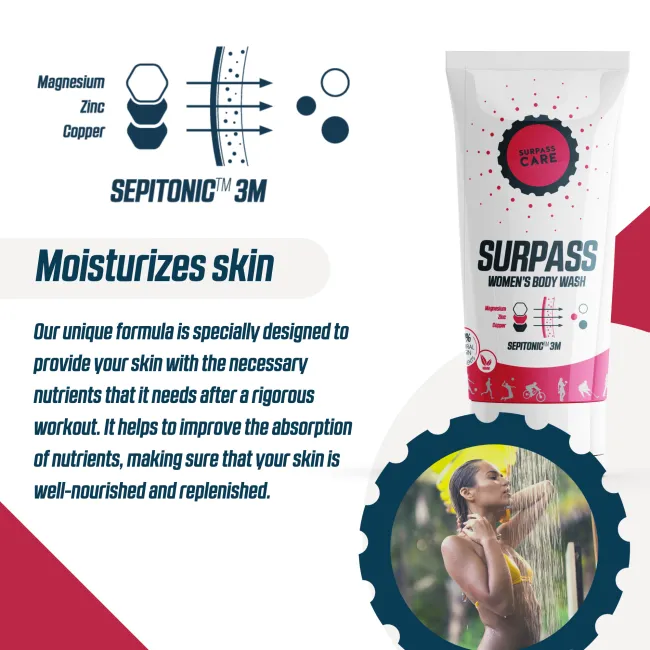 Surpass - gel de bus femei Women`s body wash Sepitonic 3M - 250ml