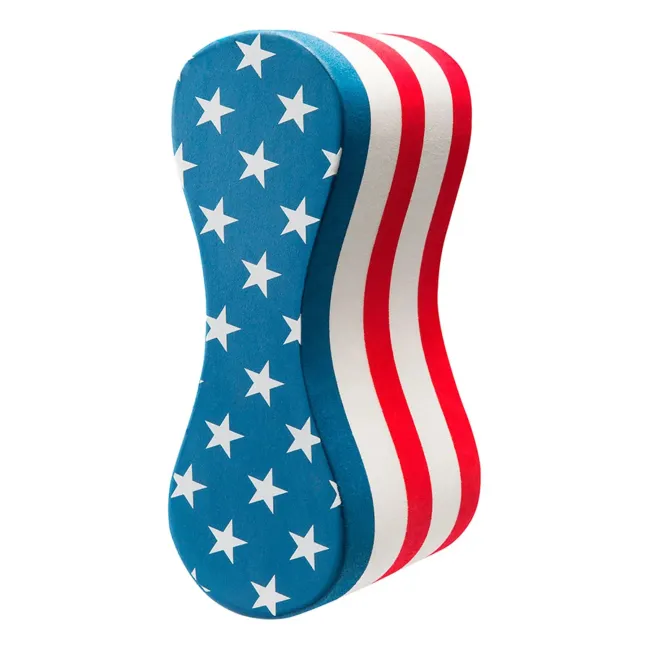 TYR Plutitor clasic adulti model Steag USA - albastru alb rosu