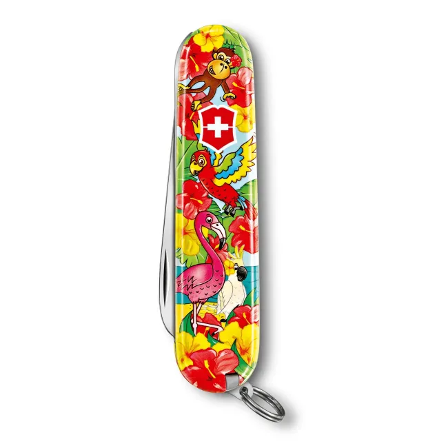 Victorinox - briceag multifunctional - 9 functii - My First Victorinox Animal Edition - galben