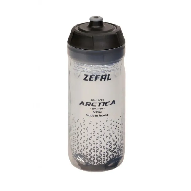 Zefal - bidon apa izolat termic Arctica 55, 550ml - transparent negru