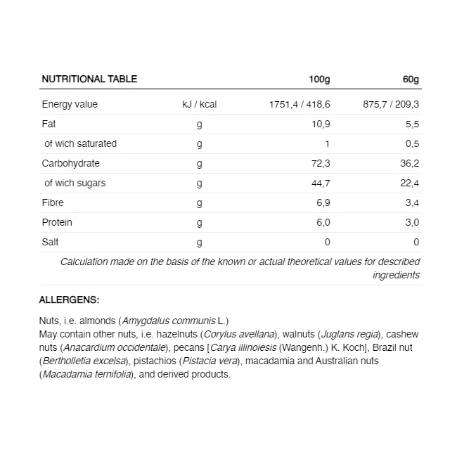 226ers - baton energie - Endurance Fuel Bar BCAA - mar si scortisoara - 60g
