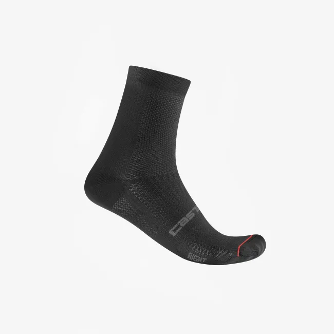 Castelli - sosete ciclism - Espresso 12 Sock - negru