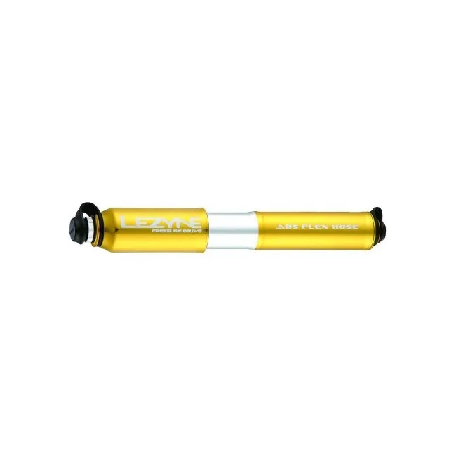 Lezyne - mini pompa - CNC Pressure Drive Medium - 120 psi I 8.3 bar - gold