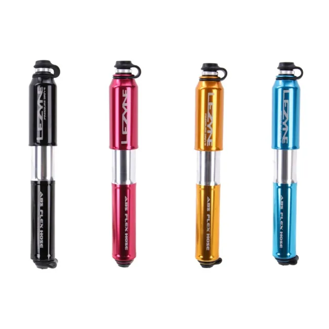 Lezyne - mini pompa - CNC Pressure Drive Medium - 120 psi I 8.3 bar - gold