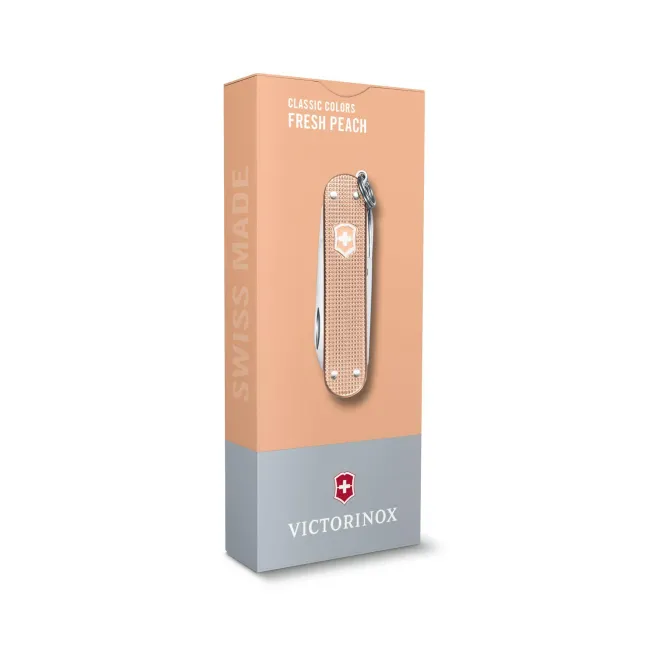 Victorinox - briceag clasic gama Alox - portocaliu deschis piersica