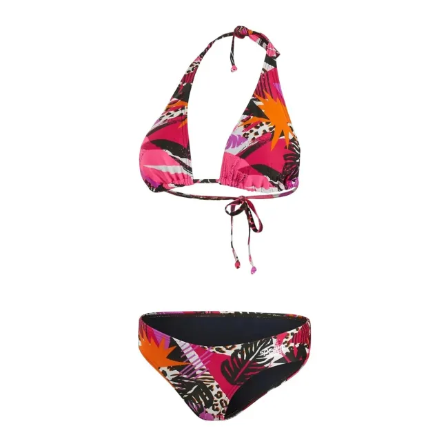 Speedo - costum inot femei 2 piese - Mix &amp; Match Triangle - Bleumarin I Roz