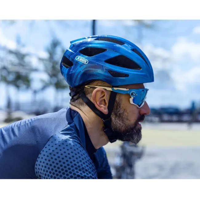 Abus - casca ciclism copii Macator helmet - rosu intens