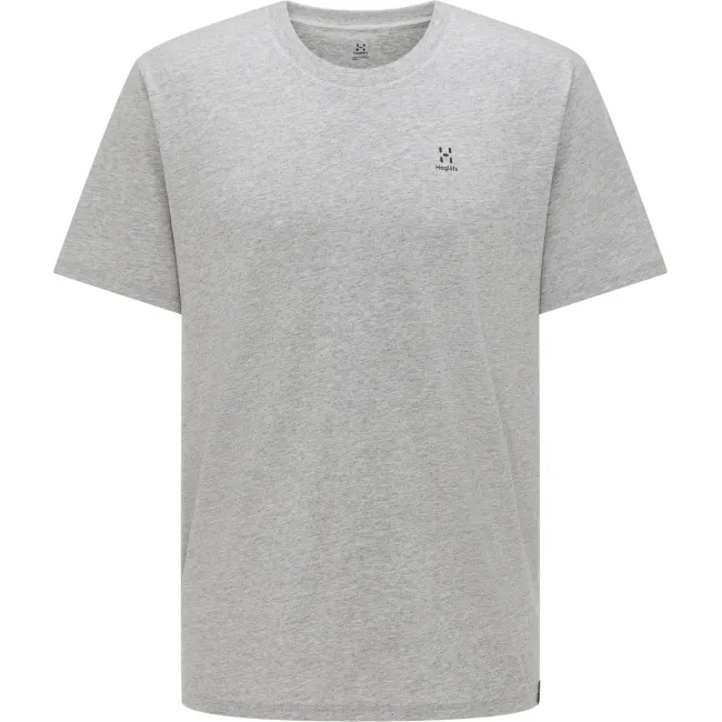 Haglofs - Tricou casual bumbac barbati Camp Tee - gri solid melaj