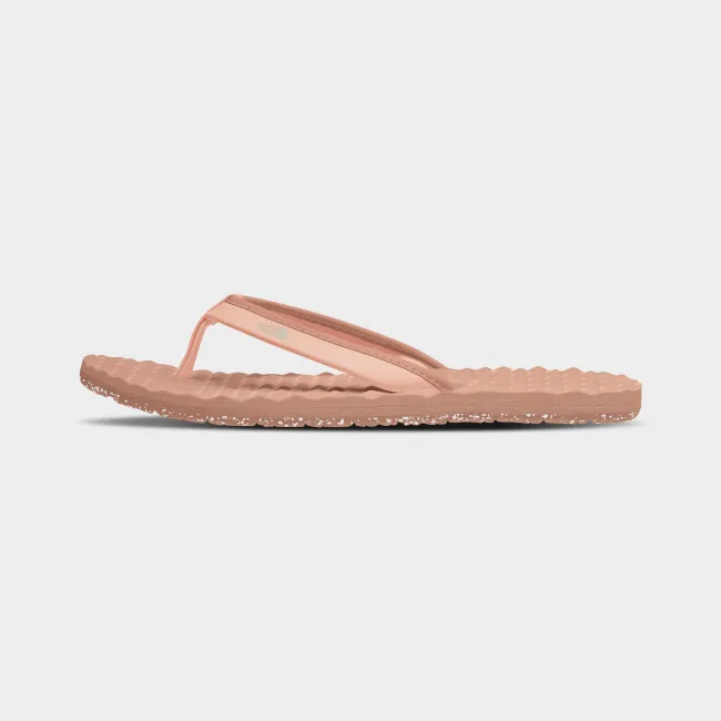 The North Face - slapi Base Camp Mini Slip-ons II W pentru femei - Cafe Creme | Evening Sand Pink