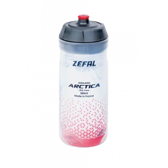 Bidon ZEFAL Arctica 55 - Silver/Red