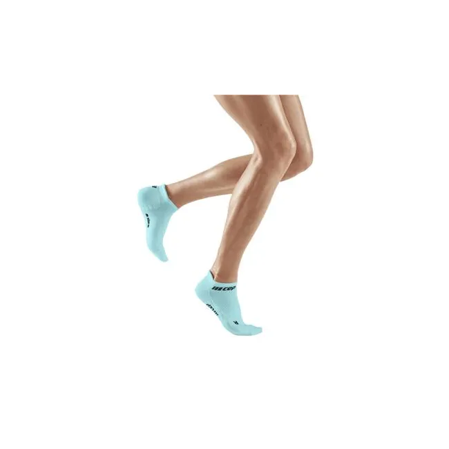 CEP - sosete compresie sub glezna - the run socks no show v4 - light blue