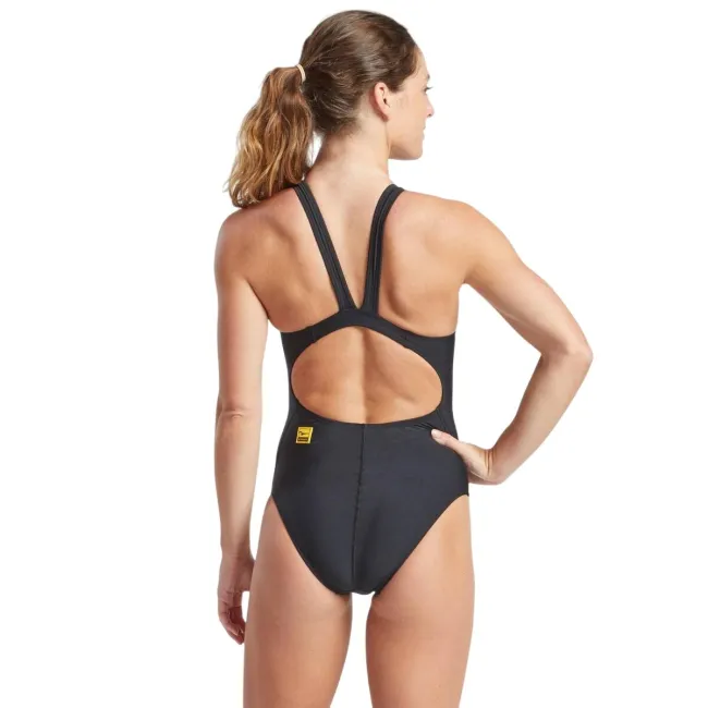 Finis - Costume de baie intreg pentru femei - Bladeback Solid - negru