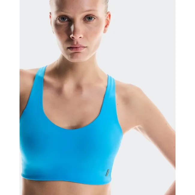 On - bustiera - Train Bra W - Blue