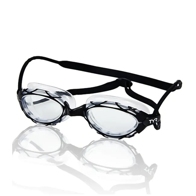 TYR - ochelari inot antrenament Nest Pro - negru lentile transparente