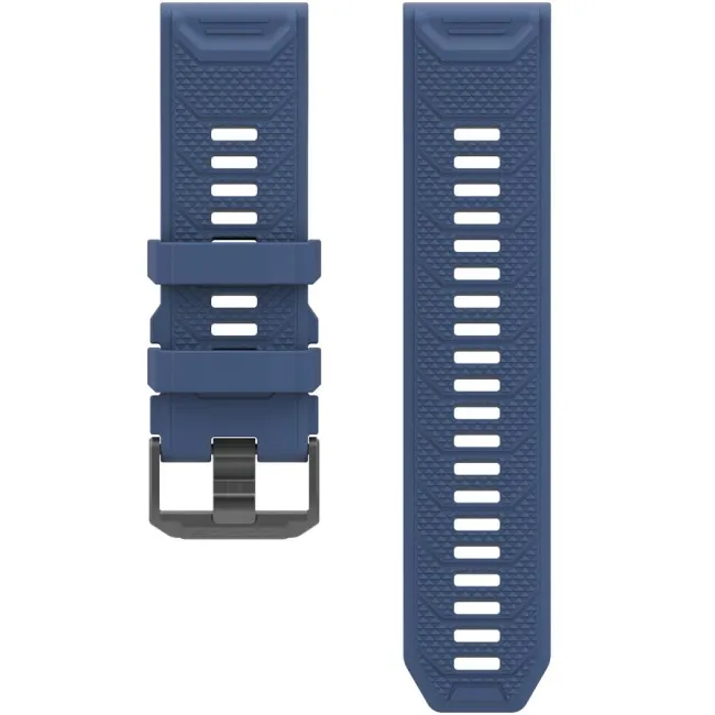 Coros - curea ceas silicon - Compatibil cu Vertix 2 Si Vertix 2S - 26mm - Navy