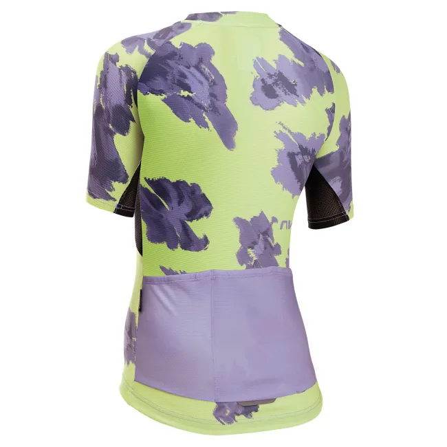 Northwave - tricou ciclism maneca scurta - Force EVO Woman Jersey Short Sleeve - Cool Matcha | Dark Purple