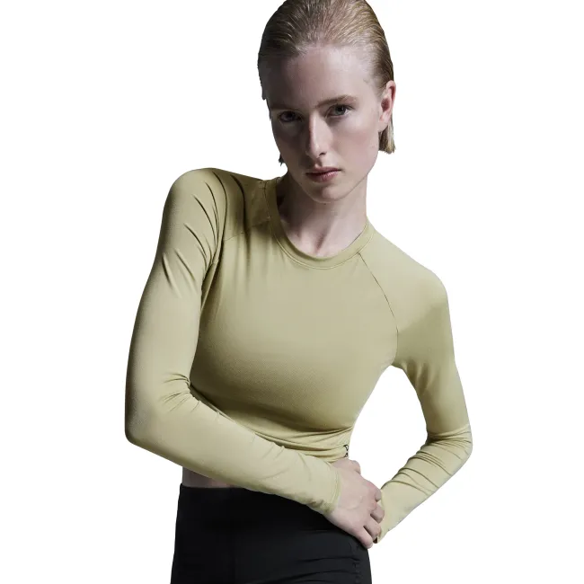 On - bluza - Studio Long-T Crop W - Caper