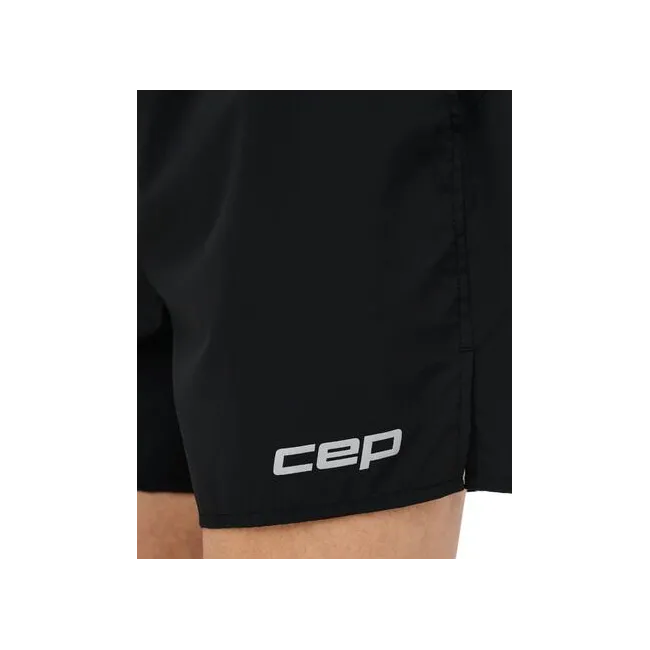 CEP - pantaloni scurti - run shorts loose fit - black