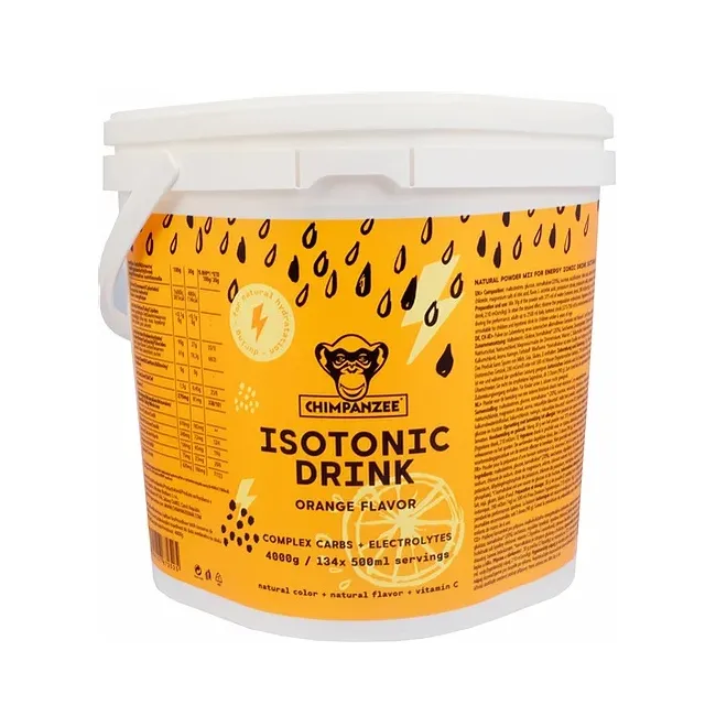 Chimpanzee -pudra izotonica Isotonic Drink, aroma portocale - 4 kg