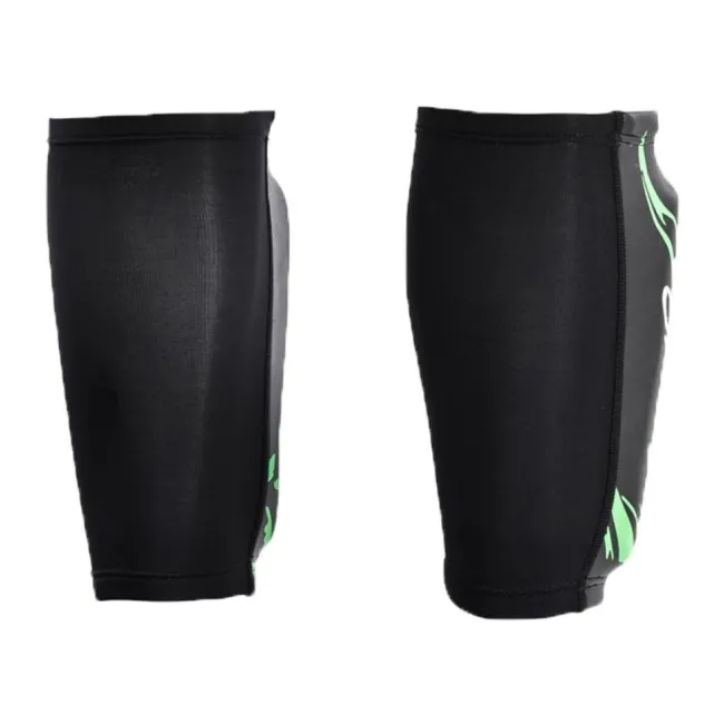 Orca - protectie neopren pentru gamba inot SwimRun Calf Guards - negru verde