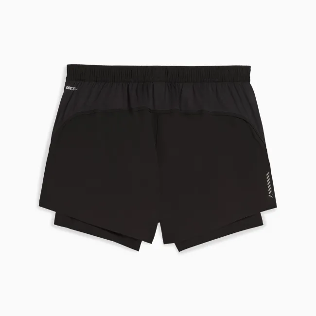 Puma - pantaloni scurti - Run Velocity 2In1 3" Short W - Negru