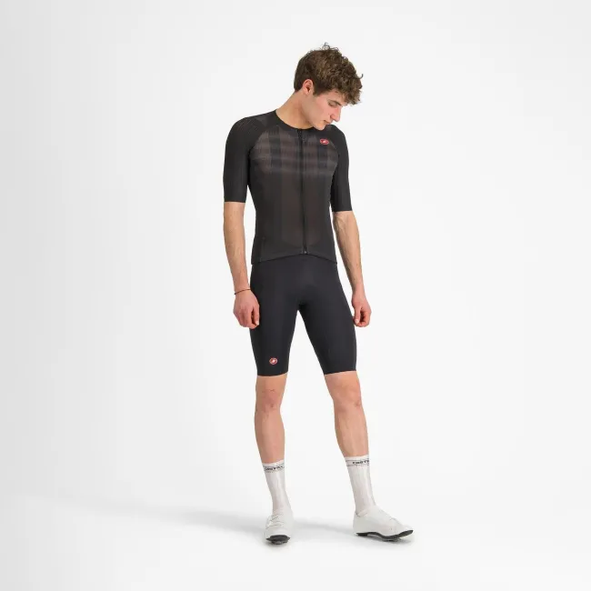 Castelli - tricou ciclism maneca scurta race fit - Aero Race 8S Jersey - 18-36 gr C - negru