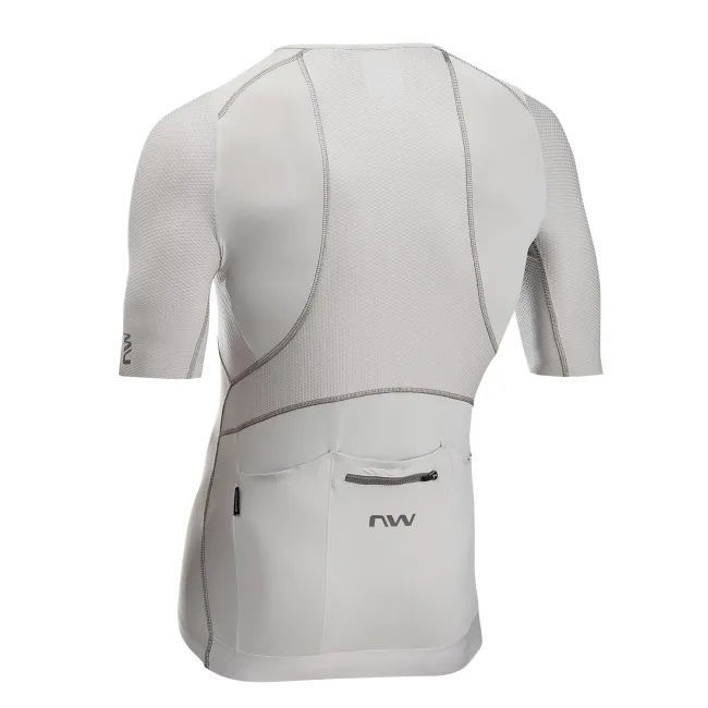 Northwave - tricou ciclism maneca scurta - Extreme Rock Jersey Short Sleeve - Light Grey