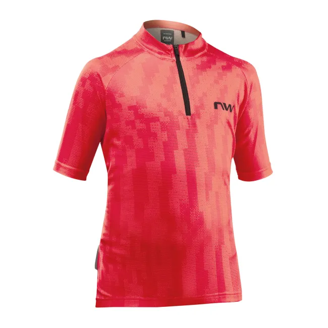 Northwave - tricou ciclism maneca scurta copii - Force Evo K - rosu Radiant