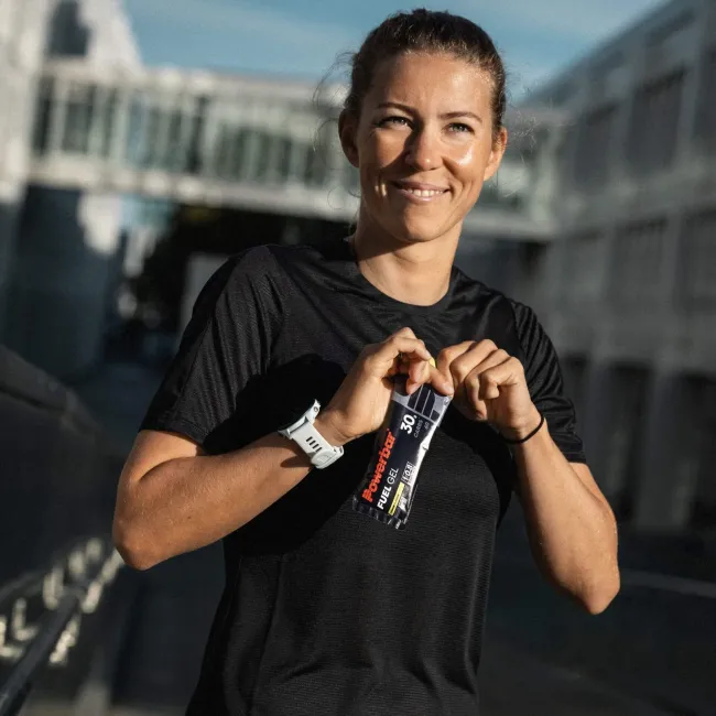 Powerbar - gel energizant Fuel 30, aroma lamaie si cafeina - 50ml