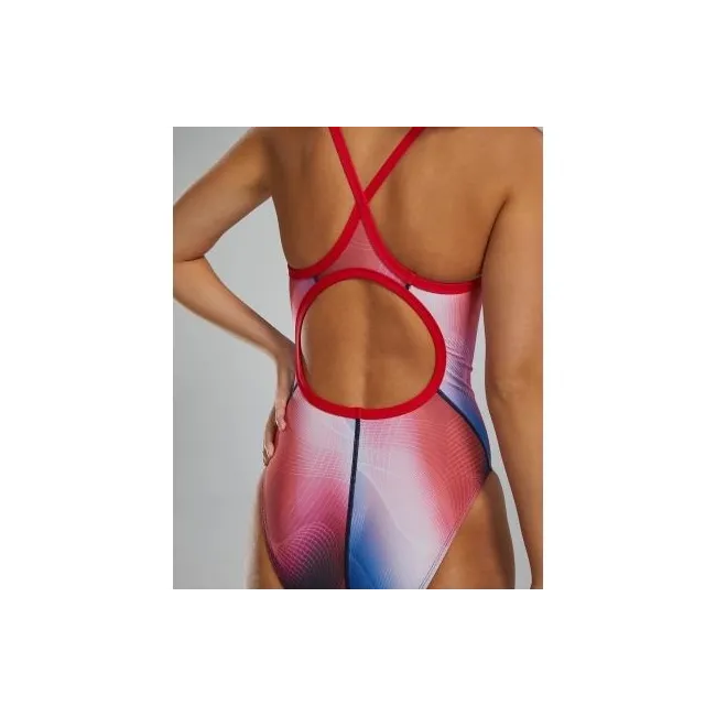 TYR - Costum femei - Unwaver Diamonfit - Navy Red