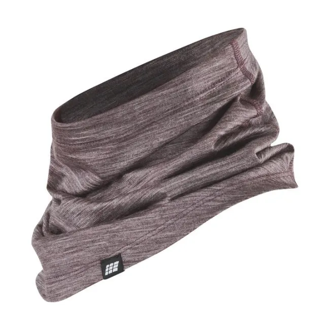 CEP - incalzitor gat - cold weather merino neckwarmer - aubergin