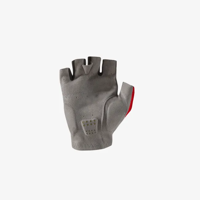 Castelli - manusi ciclism degete scurte - Espresso W Glove - rosu deschis
