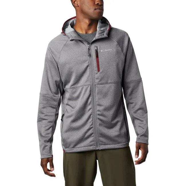 Columbia - Bluza Barbati Columbia Outdoor Elements Hooded Full Zip - gri