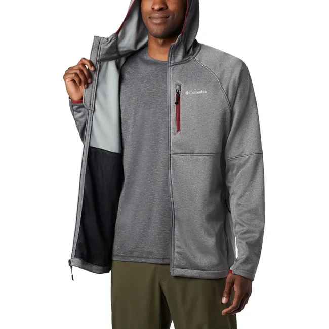 Columbia - Bluza Barbati Columbia Outdoor Elements Hooded Full Zip - gri