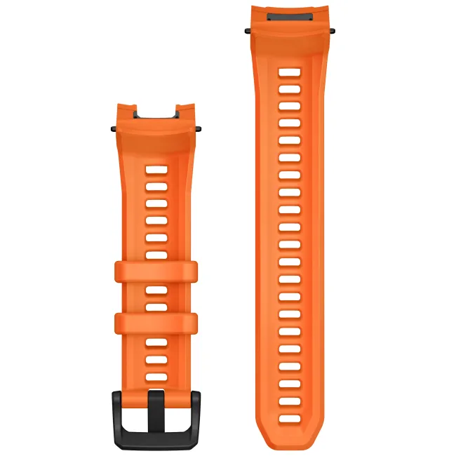Garmin curea silicon cu latime de 22mm portocaliu Solstice - pentru Instinct 3 45 mm