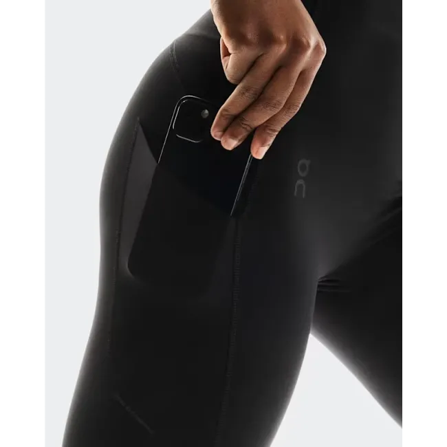 On - colanti - Studio Tights Short - negru