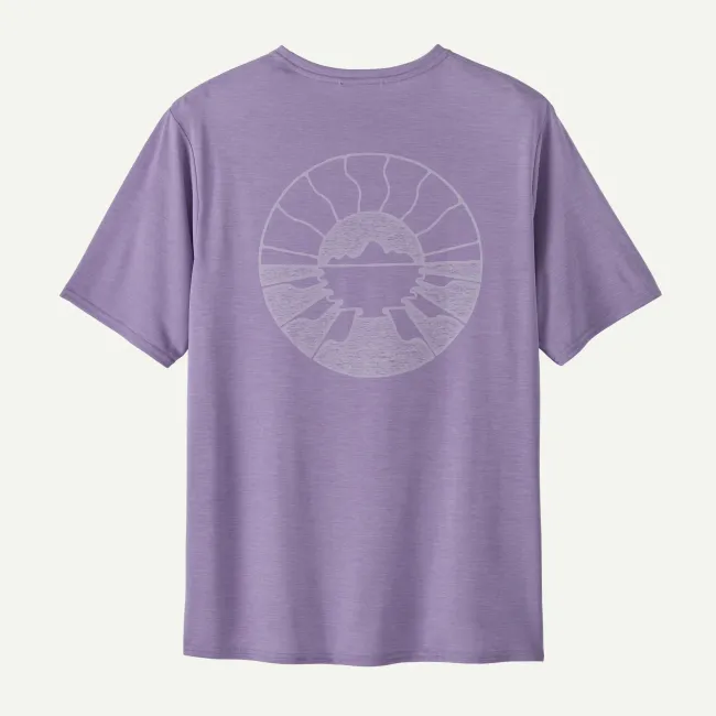 Patagonia - tricou - M Capilene Cool Daily Graphic Waters - Mov
