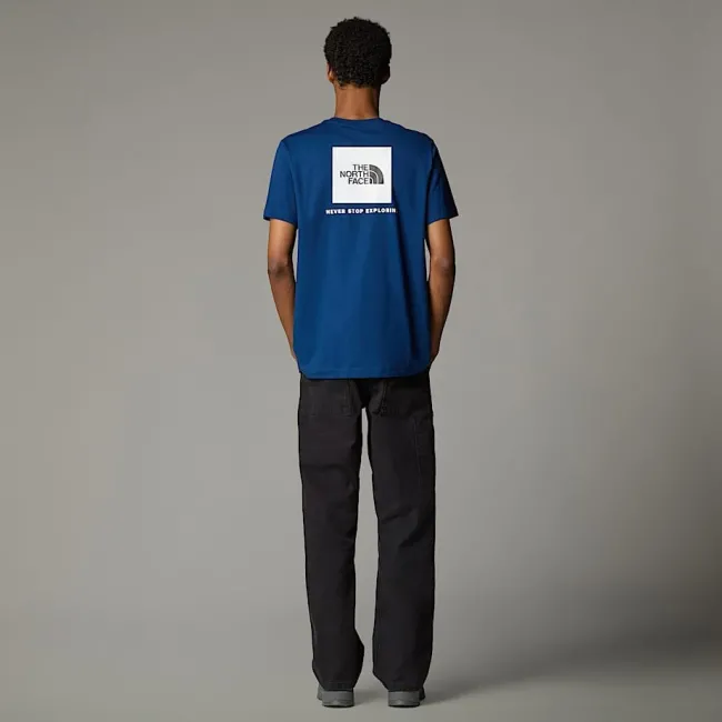 The North Face - tricou - M Redbox - Albastru | Alb