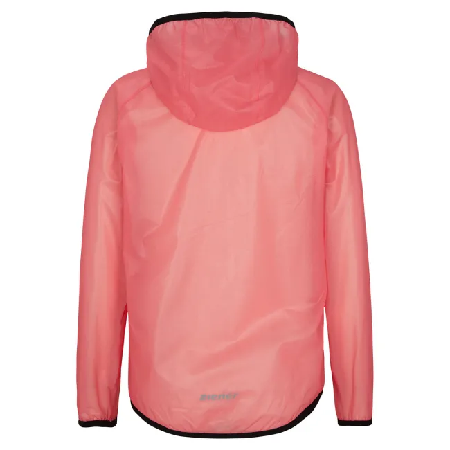 Ziener - jacheta ciclism cu maneca lunga pentru copii Neptus Junior - roz pepene