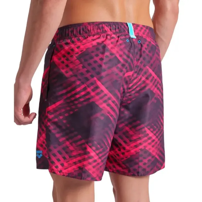 Arena - sort inot barbati - Print Beach Short - Dark I Purple I Multi